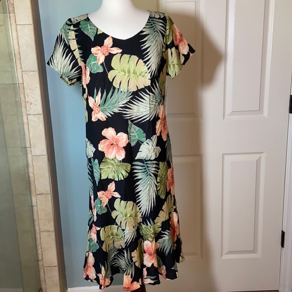 Nwt Vintage Nani Hawaiian Dress - Picture 1 of 11